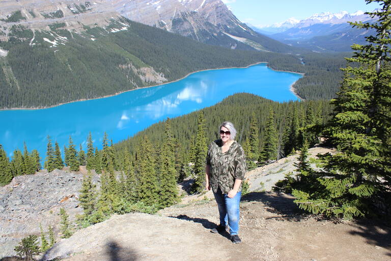 Peyto Lake in West-Canada